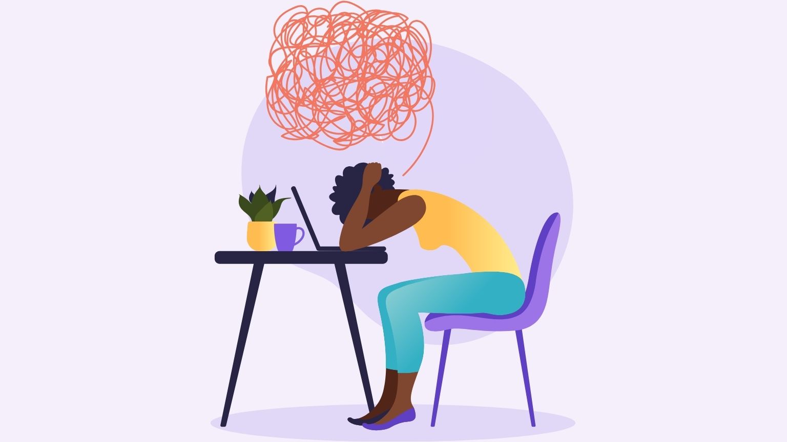 Feeling exhausted without doing anything